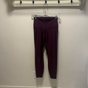 ALO Airlift Yoga Purple Leggings